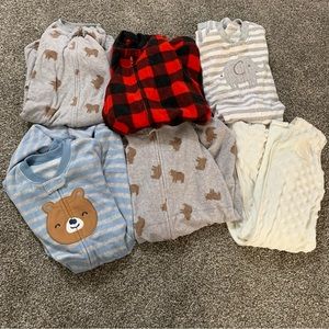 Assorted 3-6 month sleep sacks